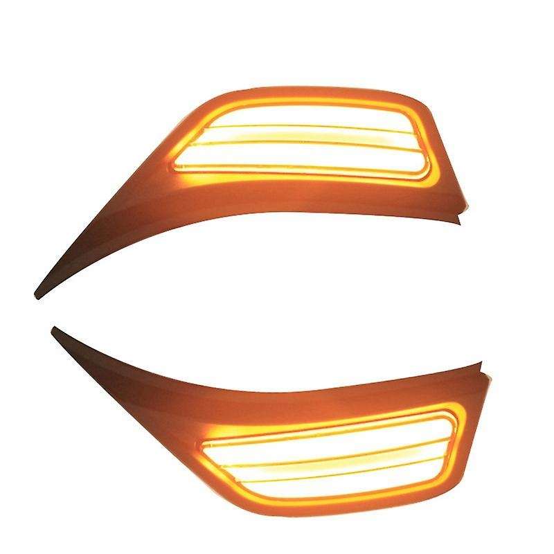Car LED Marker Streamer Lights Flowing Water Turn Signal Signal Lamp for 2018-2021 Wrangler JL JT