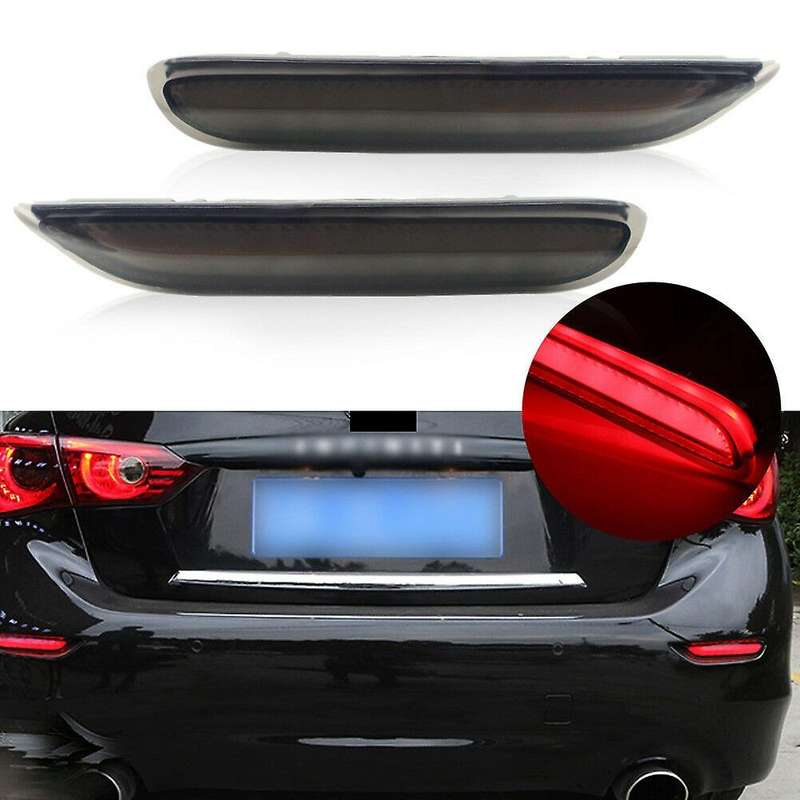 Car LED Light Bar Bumper Reflector Marker Brake Lights for Q50 QX30 QX60 QX56