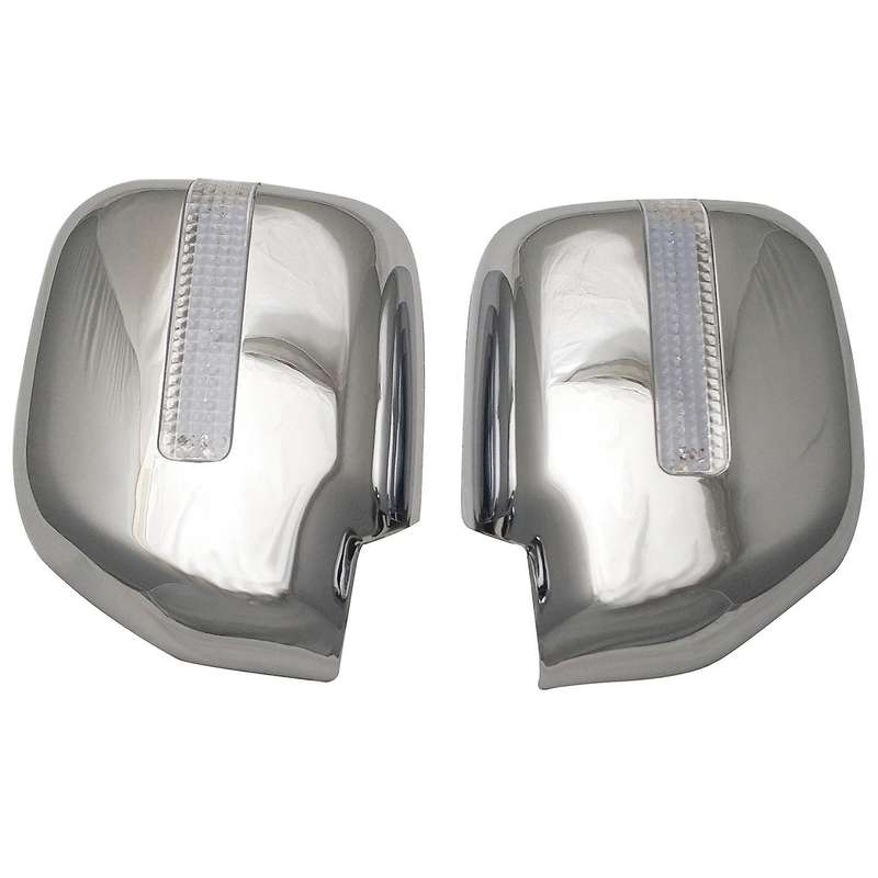 Car LED Mirror Cover Accessories ABS Chrome Side Mirror Cover for Noah 1996-2002