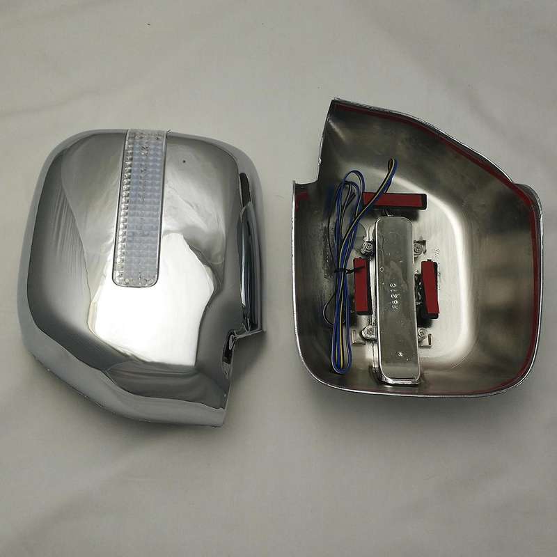 Car LED Mirror Cover Accessories ABS Chrome Side Mirror Cover for Noah 1996-2002