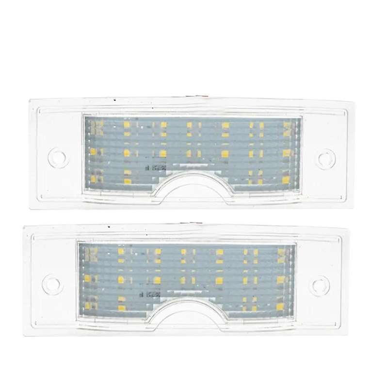 Car LED Number License Plate Light Lamp White 8200434687 for Opel Movano Master Traffic MK2 Tail Lam