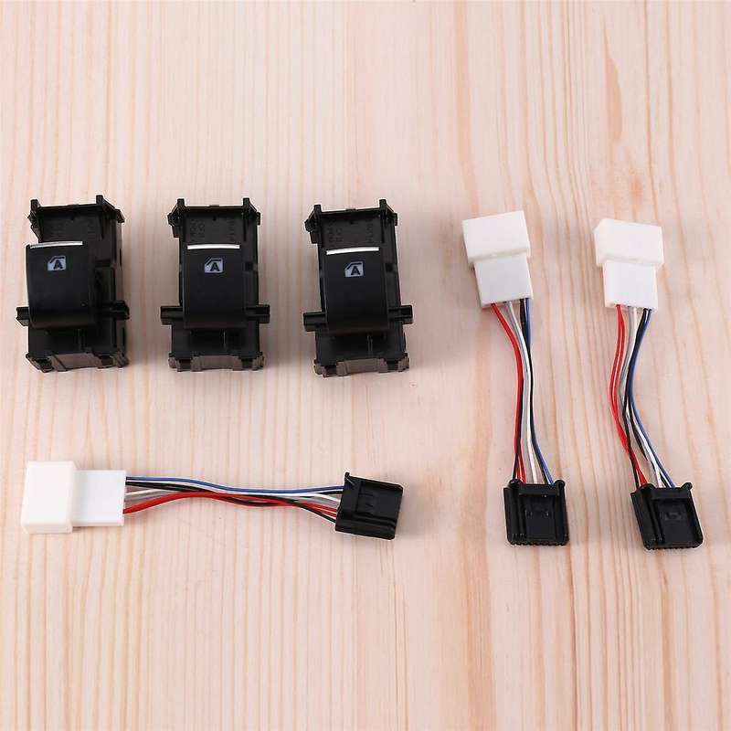 Car Led Power Single Window Switch for 2019-2022 Left Driving Backlight
