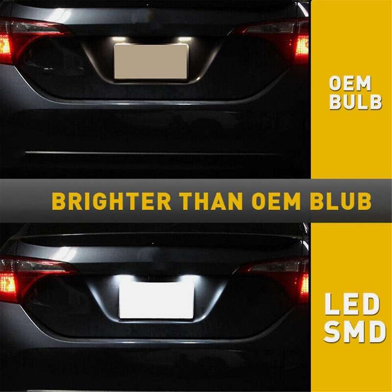 Car LED Number License Plate Light Lamp for 2014-2020 81270-02250 Car Accessories