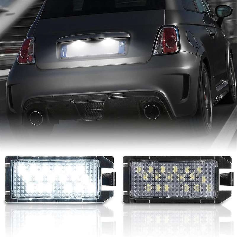 Car LED Number License Plate Light Lamp White 68228931AA 68228930AA for Tail Lamps
