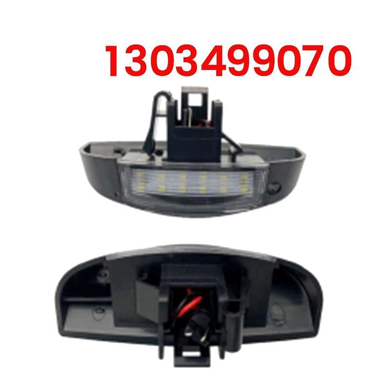 Car LED Number License Plate Light Lamp White 1303499070 for Sprinter 2005 Boxer 2001 Tail Lamps