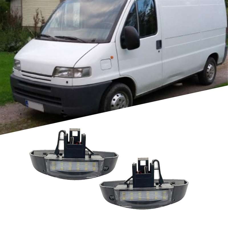 Car LED Number License Plate Light Lamp White 1303499070 for Sprinter 2005 Boxer 2001 Tail Lamps