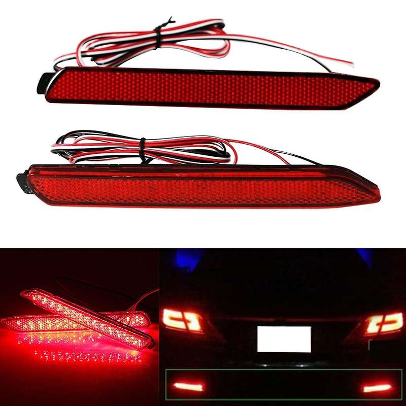Car LED Rear Bumper Brake Light Reflector for Venza