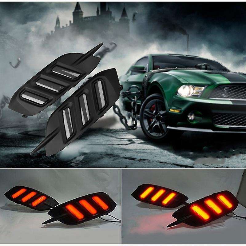 Car LED Rear Bumper Brake Light Compatible Honda Civic 10Th Gen 2016-2019