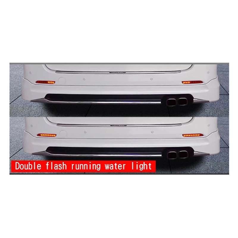 Car LED Rear Bumper Fog Lights Brake Lights Dynamic Turn Signal Lights for ALPHARD/VELLFIRE 20 Serie