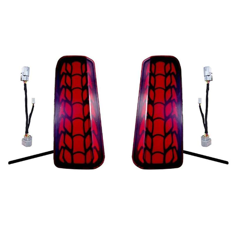 Car LED Rear Bumper Fog Lights Brake Lights Dynamic Turn Signal Lights for ALPHARD/VELLFIRE 30 Serie