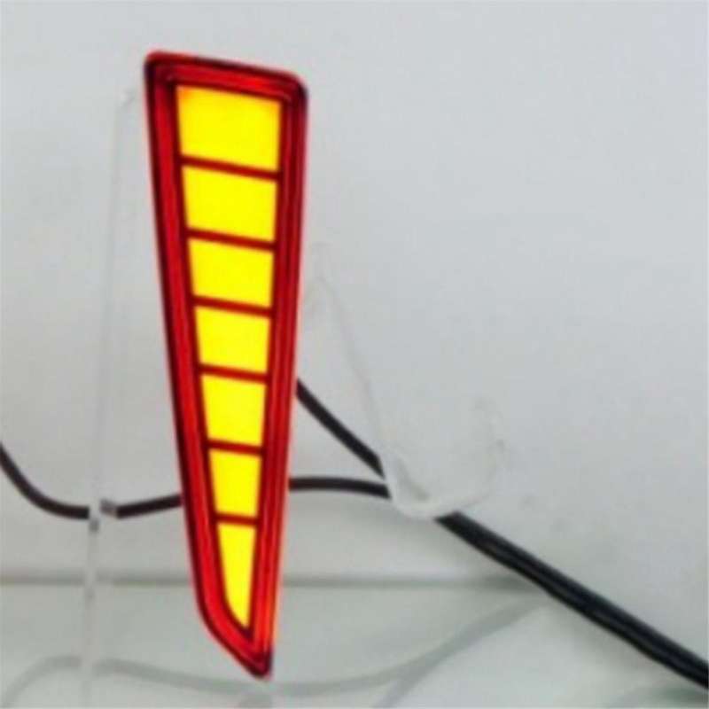 Car LED Rear Bumper Light Fog Lamp Parking Warning Light Reflector Taillights for RX200T RX300 RX450