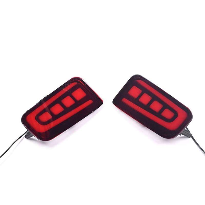 Car LED Rear Bumper Light Auto Brake Light Turning Signal Reflector Rear Fog Lamp 12V for Everest 20