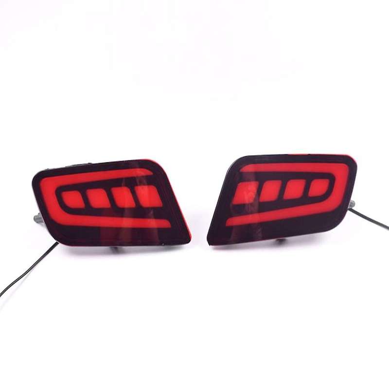 Car LED Rear Bumper Light Auto Brake Light Turning Signal Reflector Rear Fog Lamp 12V for Everest 20