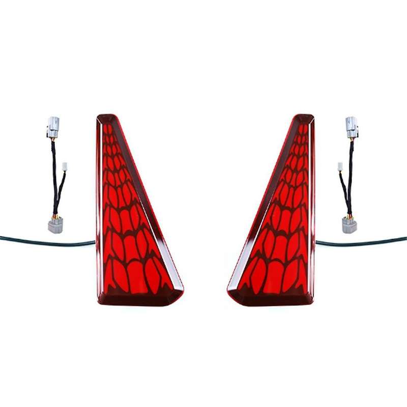 Car LED Rear Bumper Fog Lights Brake Lights Dynamic Turn Lights for VOXY/NOAH 80 Series