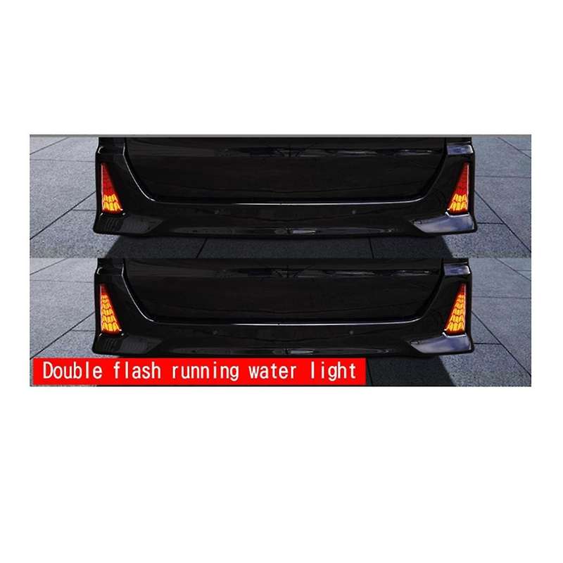 Car LED Rear Bumper Fog Lights Brake Lights Dynamic Turn Lights for VOXY/NOAH 80 Series