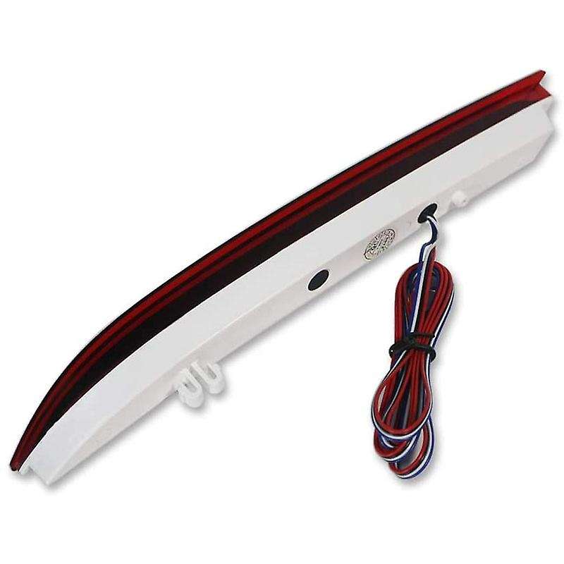 Car LED Rear Bumper Reflector Brake Tail Lights Fog Lamps Red Lens for 2015-2017