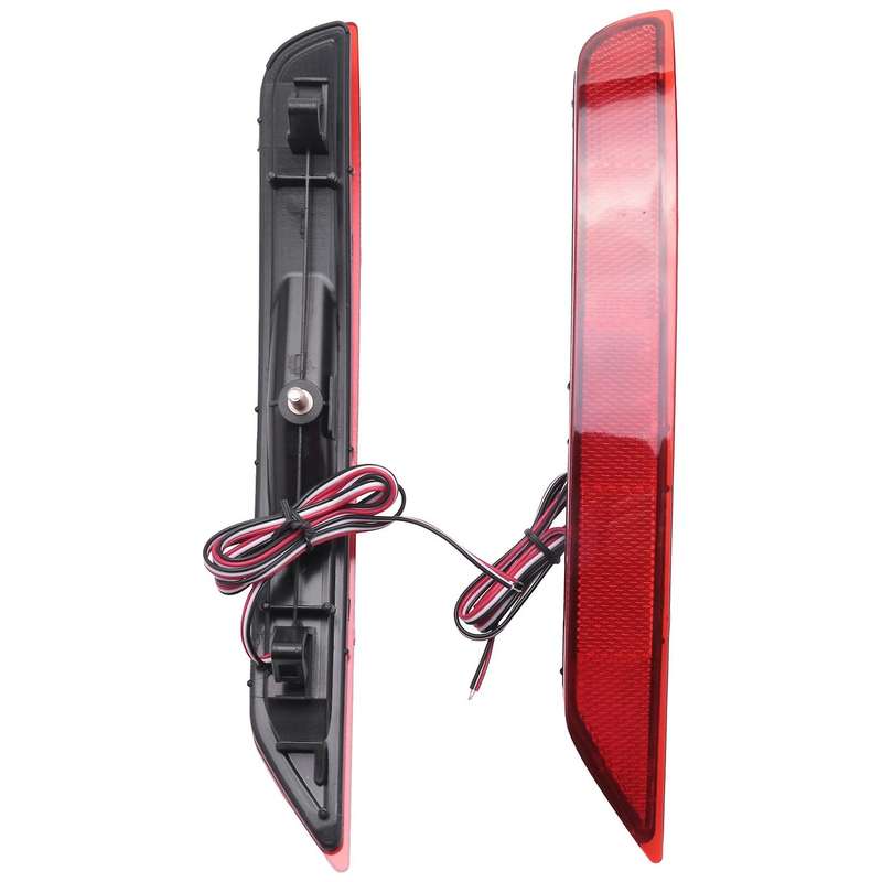 Car Led Rear Bumper Reflector Brake Light Tail Light for 2008-2017