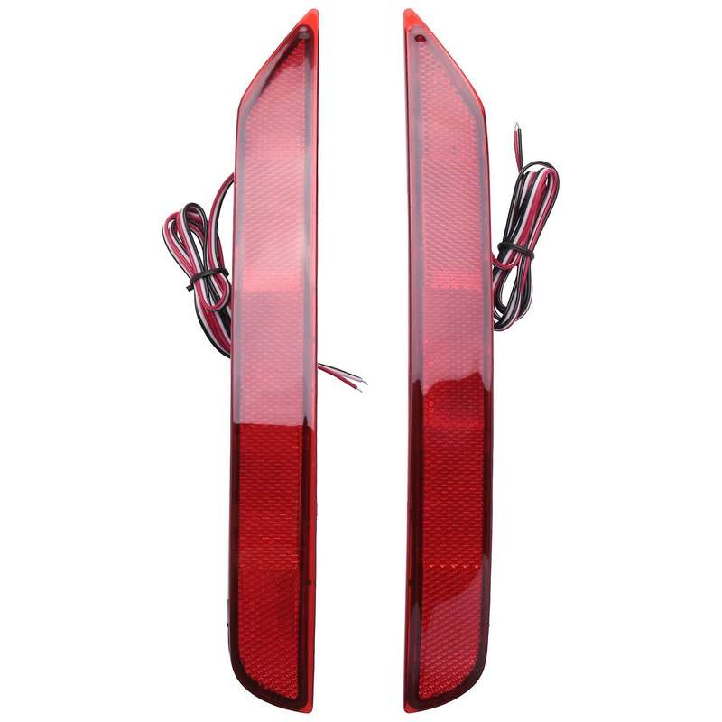 Car Led Rear Bumper Reflector Brake Light Tail Light for 2008-2017