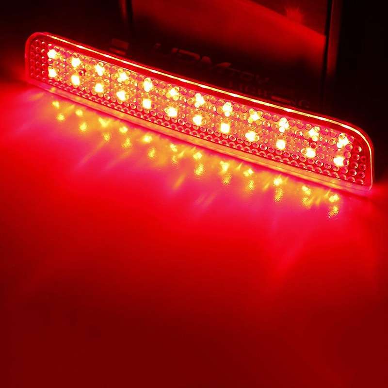 Car LED Rear Bumper Light Tail Brake Reflector for Range 2003-2012 2 LR2 2008-2015