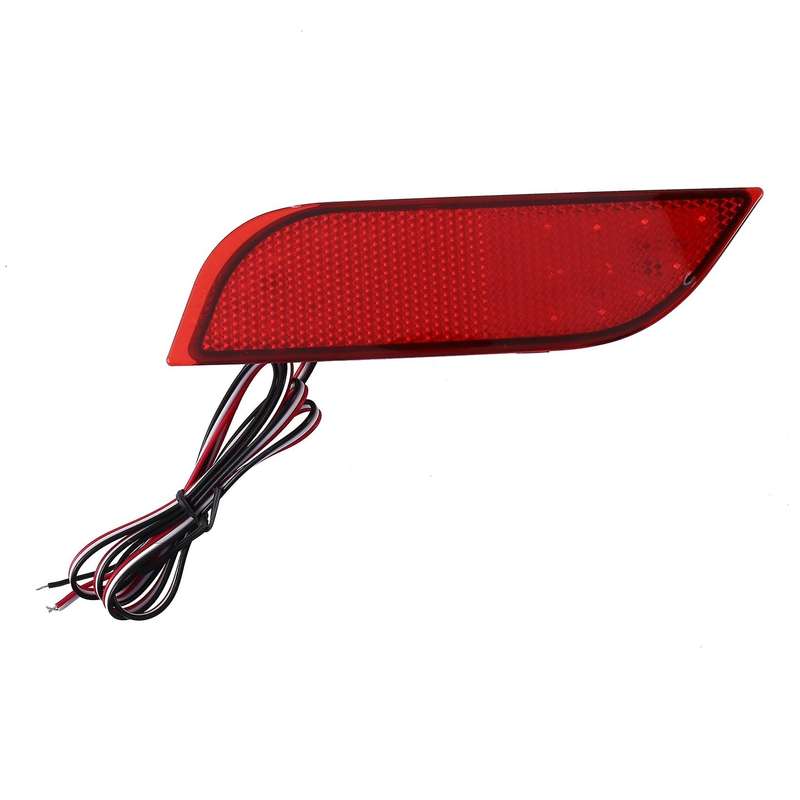 Car LED Rear Bumper Reflector Light Auto Driving Brake Fog Trim Tail Lamp for