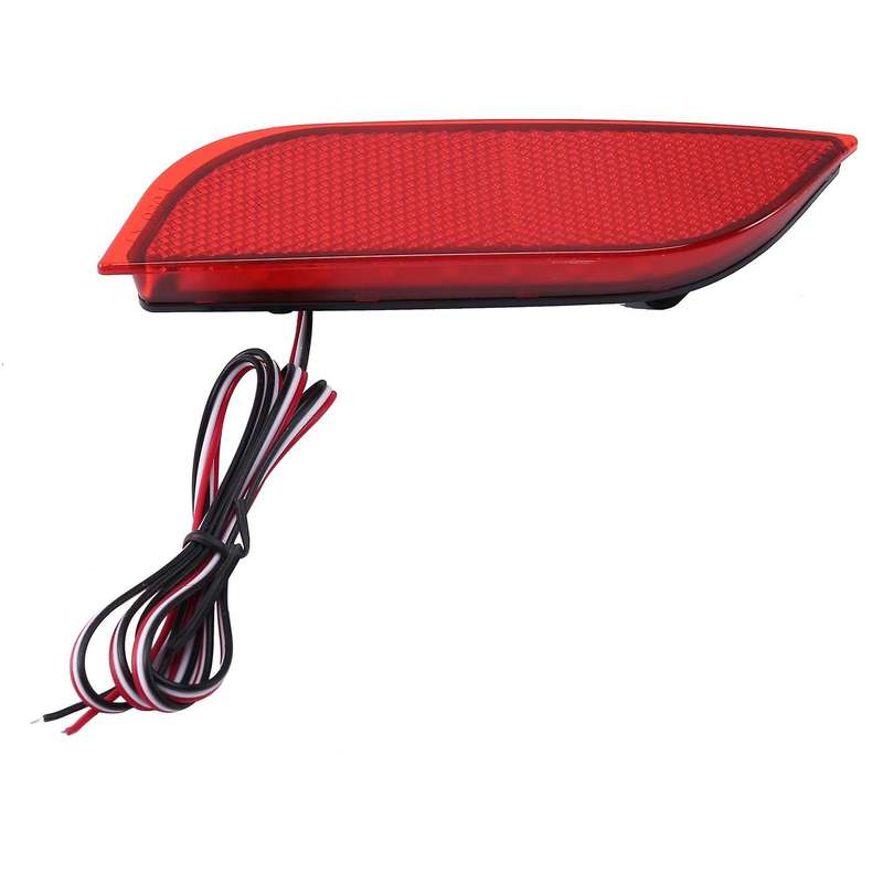 Car LED Rear Bumper Reflector Light Auto Driving Brake Fog Trim Tail Lamp for