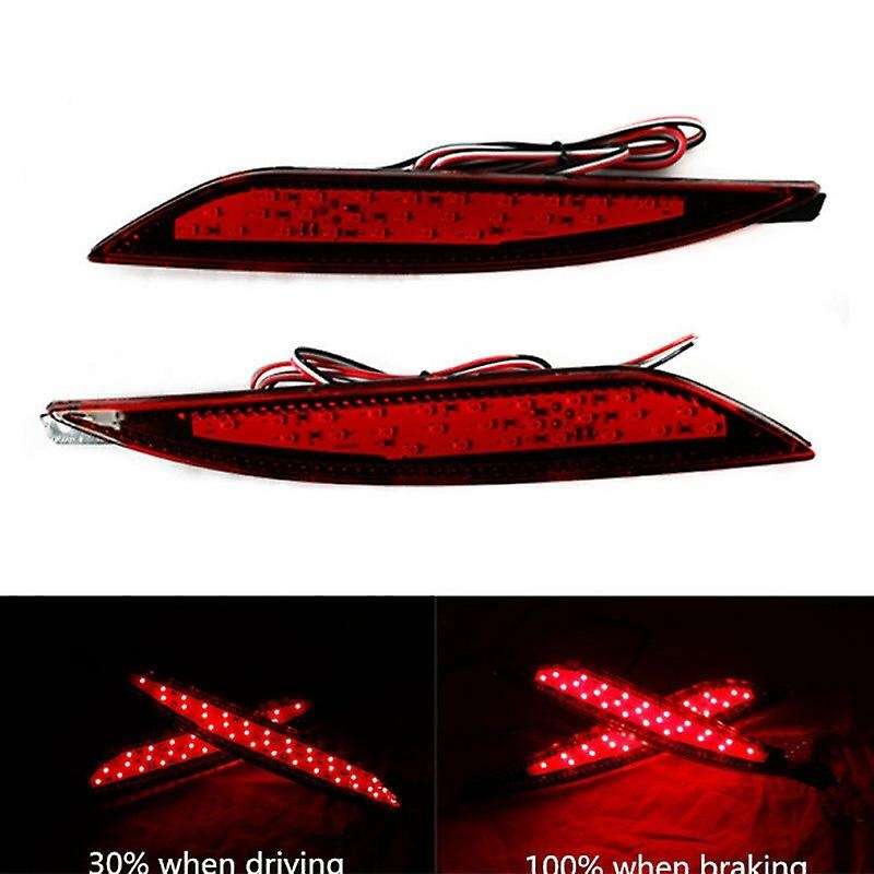 Car LED Rear Bumper Reflector Lamp Brake Light for 2011-2014