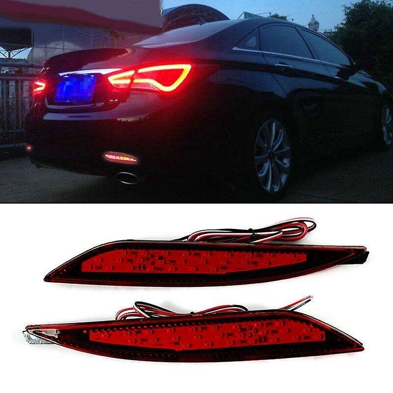 Car LED Rear Bumper Reflector Lamp Brake Light for 2011-2014