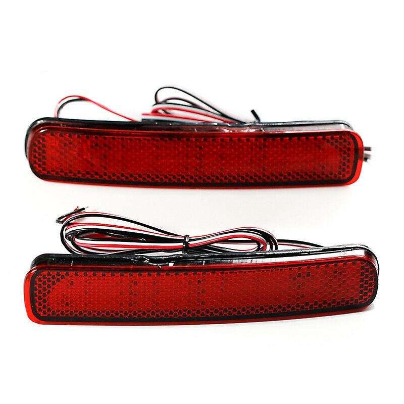 Car LED Rear Bumper Reflector Lamp Tail Light Lamps Warning Lights Stop Brake Lamp for 2011-2014