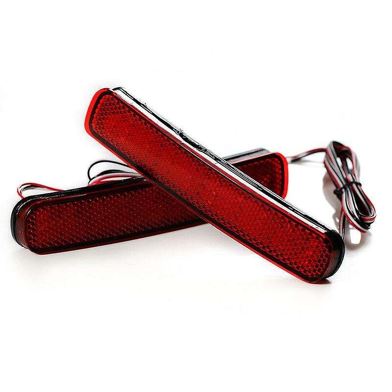 Car LED Rear Bumper Reflector Lamp Tail Light Lamps Warning Lights Stop Brake Lamp for 2011-2014