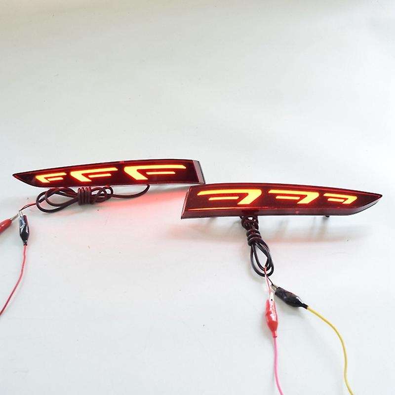 Car LED Rear Fog Lamp Bumper Light for Accent 2017-2020, 3 Functions