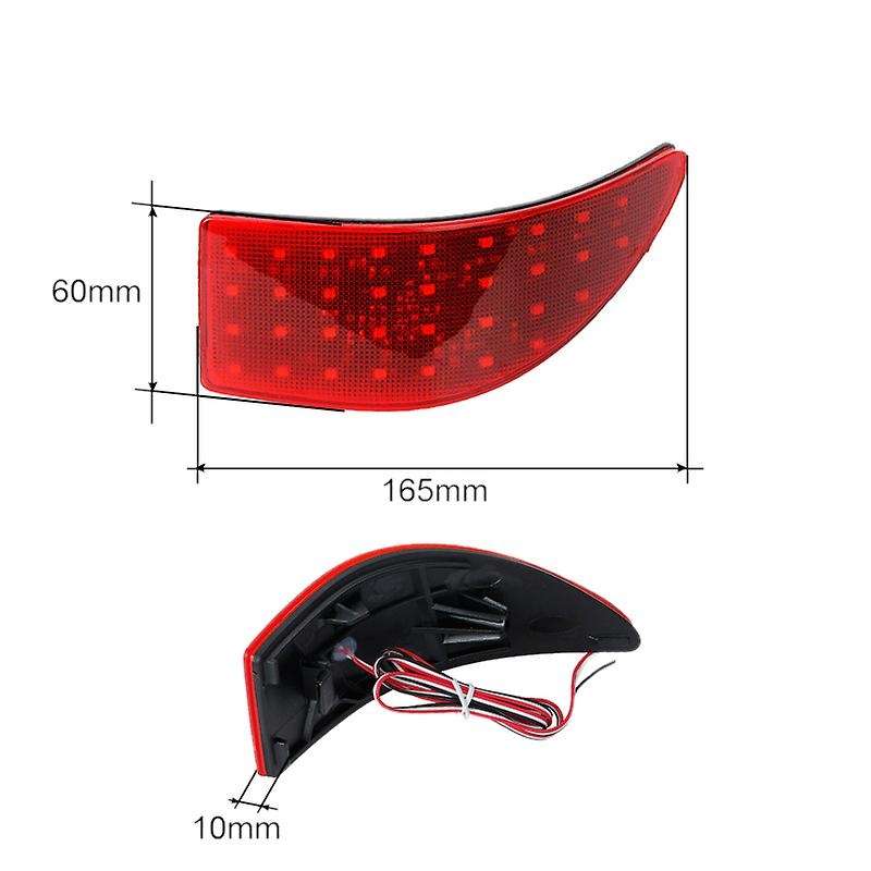 Car LED Rear Bumper Taillight Reflector Light Parking Brake Light Fog Light for IS250 IS300 IS350 GS