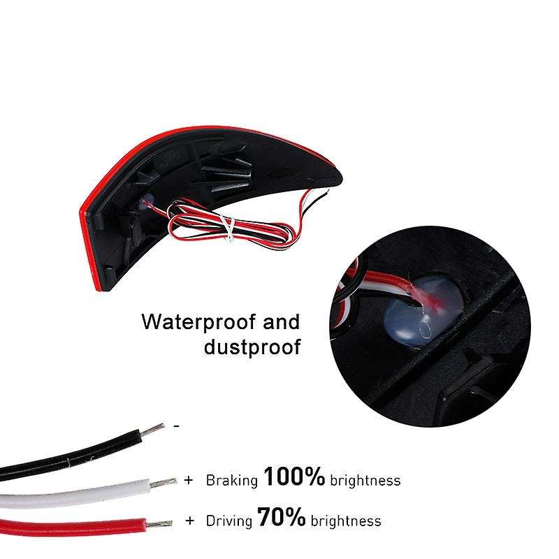 Car LED Rear Bumper Taillight Reflector Light Parking Brake Light Fog Light for IS250 IS300 IS350 GS