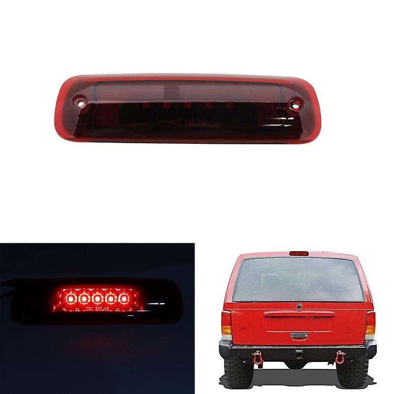 Car LED Rear High Mount Third Brake Light Red Third Brake Light Tail Light for XJ 2.5L/4.0L 1997-200