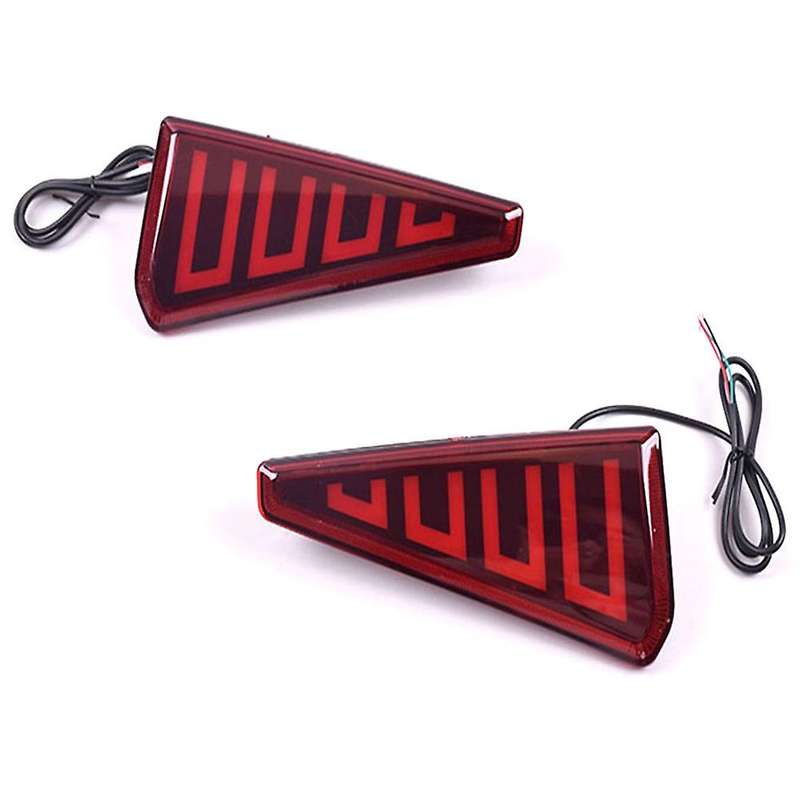 Car LED Rear Fog Lamp Brake Light Rear Bumper Decoration Lamp for NOAH VOXY 80 Series