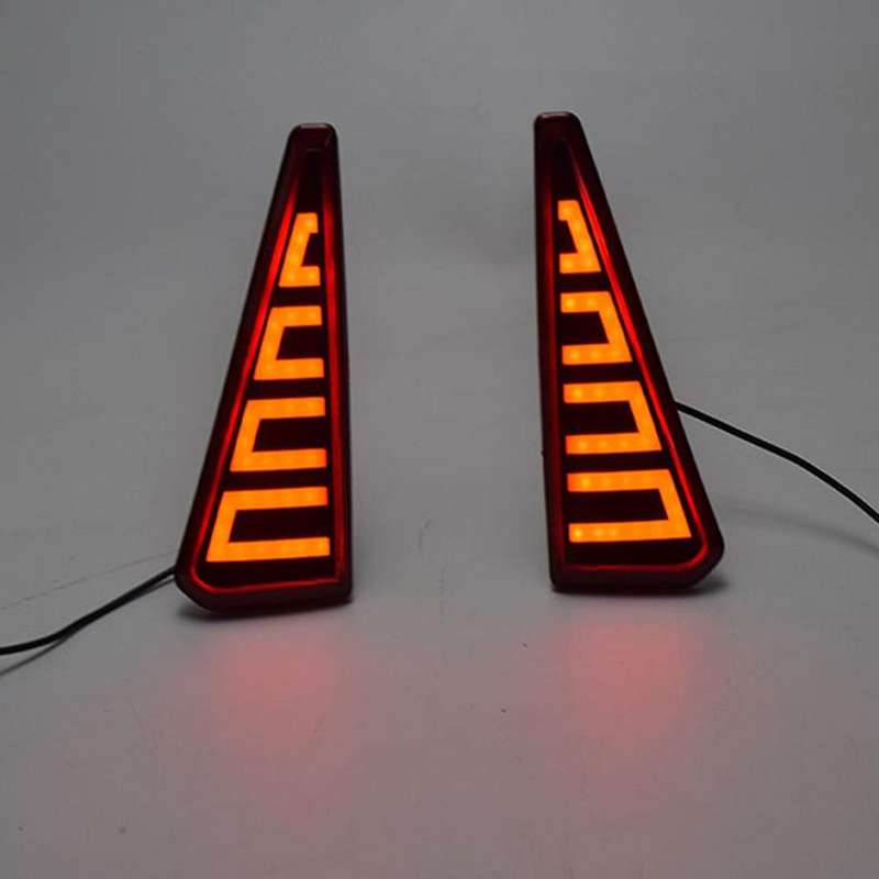 Car LED Rear Fog Lamp Brake Light Rear Bumper Decoration Lamp for NOAH VOXY 80 Series