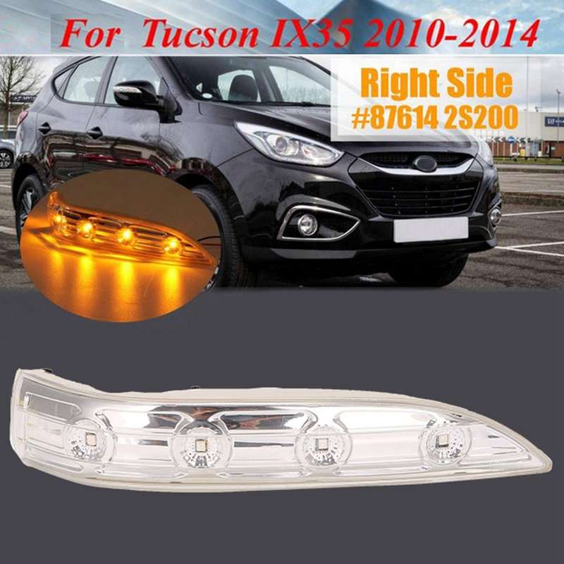 Car LED Rear Mirror Light Turn Signal for IX35 2011-2015 876242S000 Right