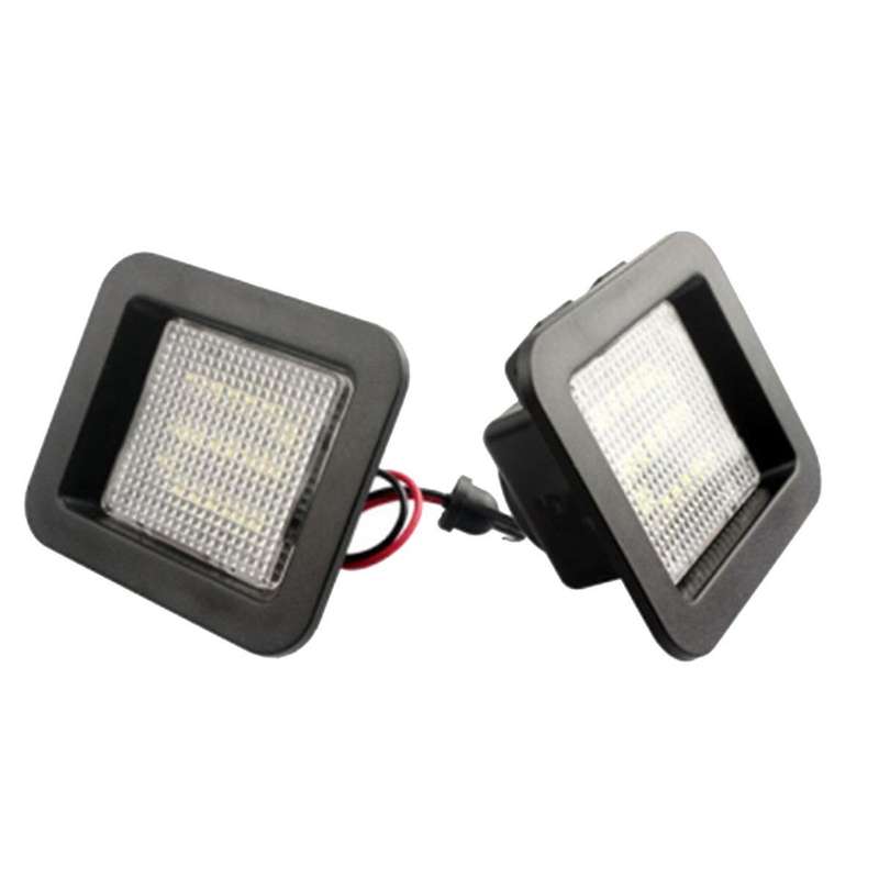 Car LED Rear License Number Plate Light Lamps for 2015-2018 Car Accessories