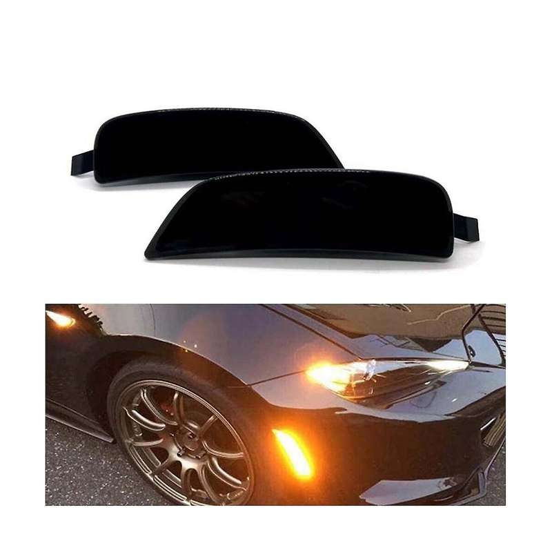 Car Led Side Marker Turn Signal Bumper Light for Miata Mx-5 Mx5 Nd 2016-2021