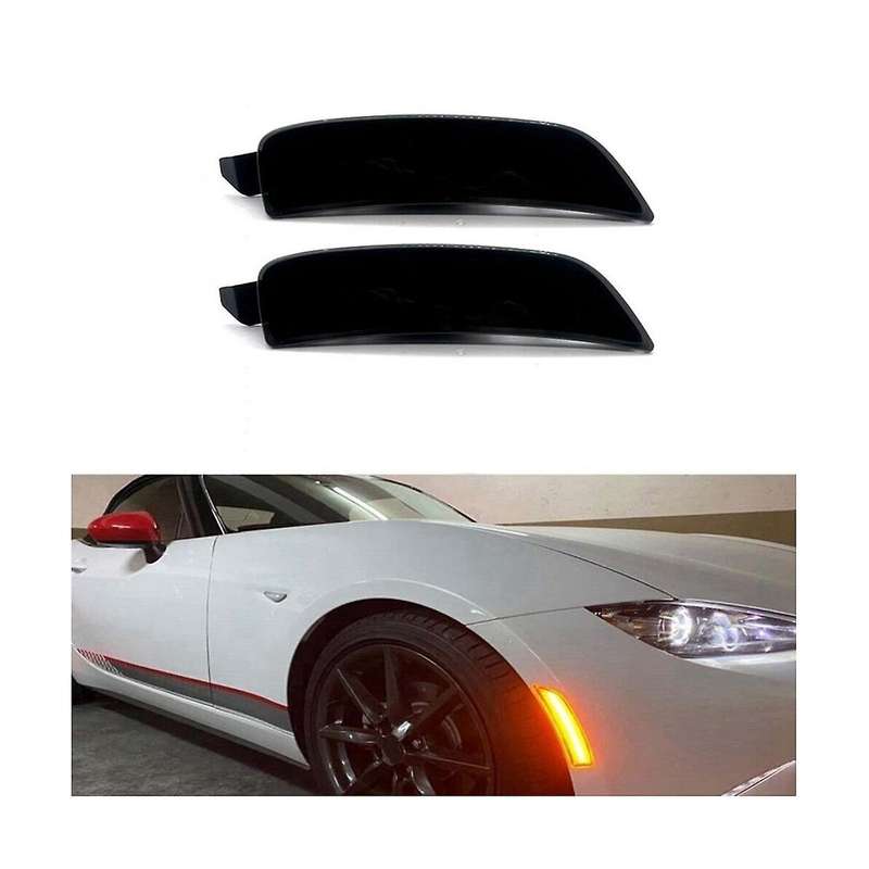 Car Led Side Marker Turn Signal Bumper Light for Miata Mx-5 Mx5 Nd 2016-2021