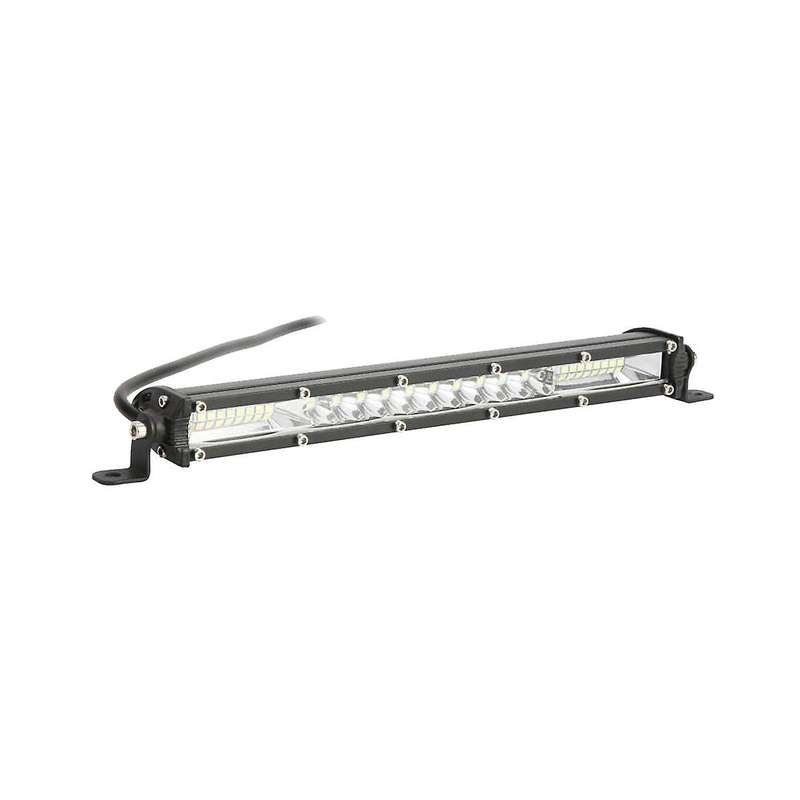 Car Led Single Spotlight Off-road Light Truck Headlight Long Bar Center Grille Spotlight Grille Lic