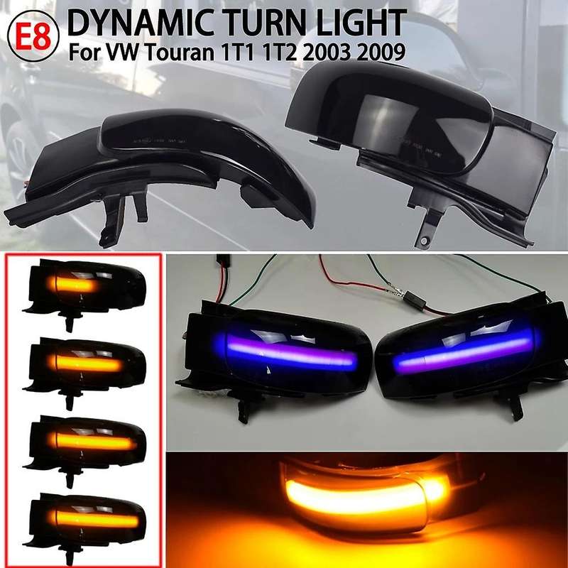 Car LED Turn Signal Light Dynamic Rearview Mirror Indicator Lamp for 2003-2010