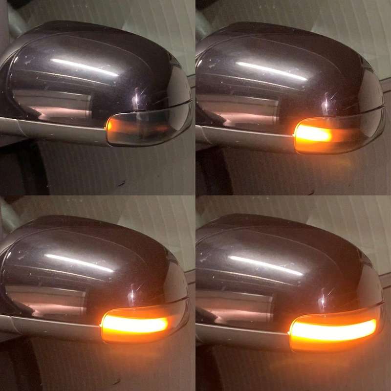 Car LED Turn Signal Light Dynamic Rearview Mirror Indicator Lamp for 2003-2010