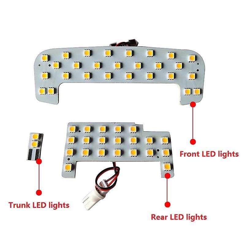 Car LED Yellow Bright Roof Reading Lamp Dome Map Light Bulb for Jimny 2019 2020 2021 Vehicle Interio