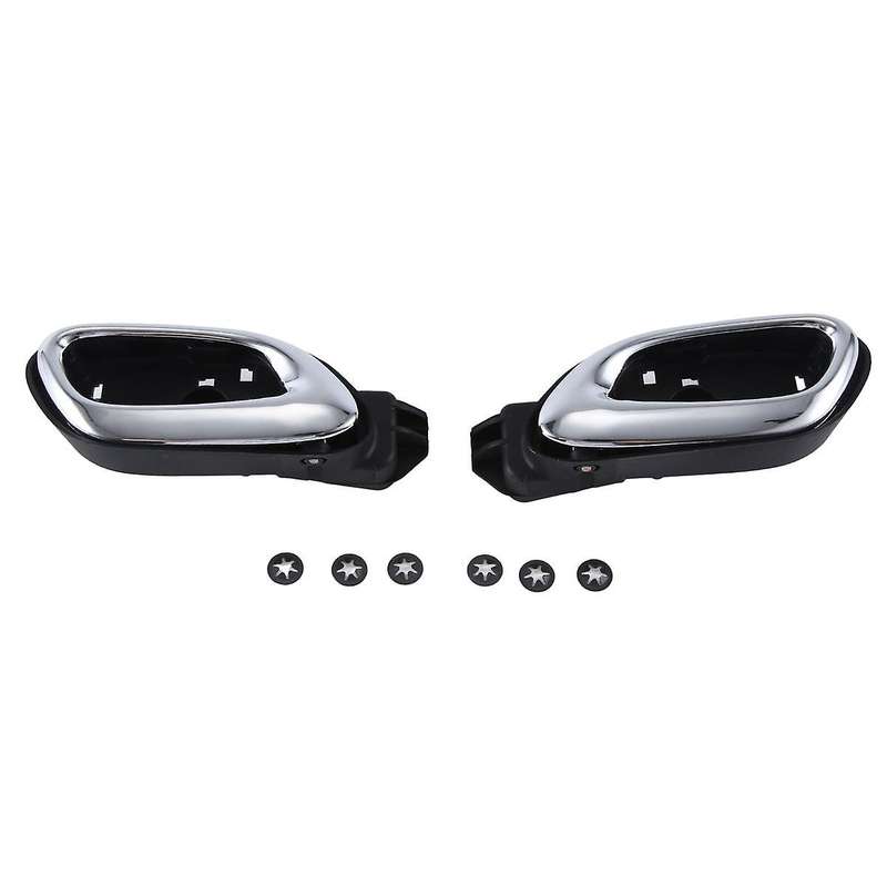 Car Left & Right Side Chrome Door Inside Open Handle Fit for 2010-2015 20955311 20955302