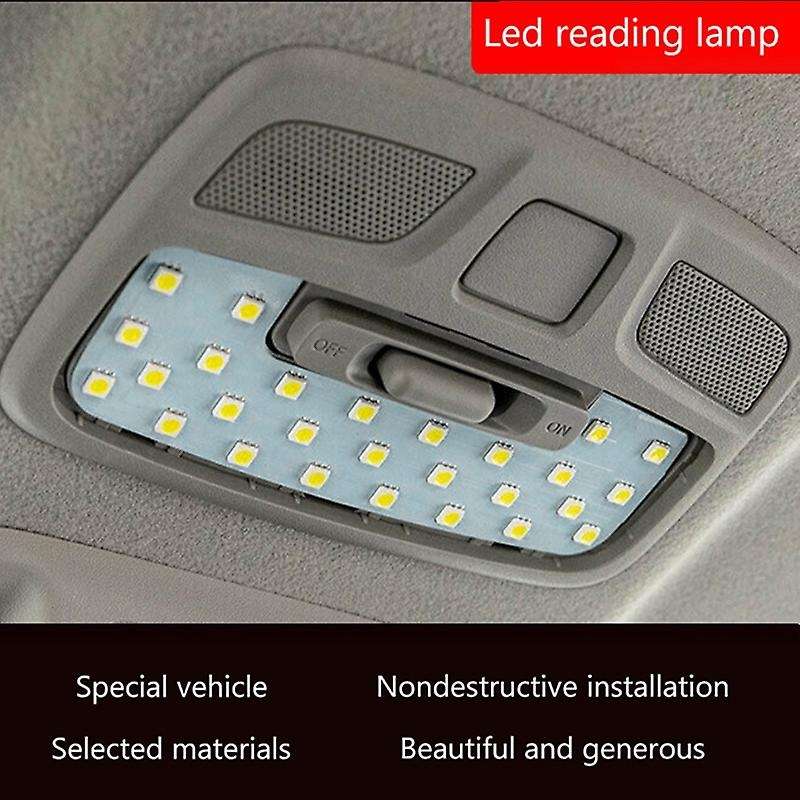 Car LED White Bright Roof Reading Lamp Dome Map Light Bulb for 2019 2020 2021 Vehicle Interior