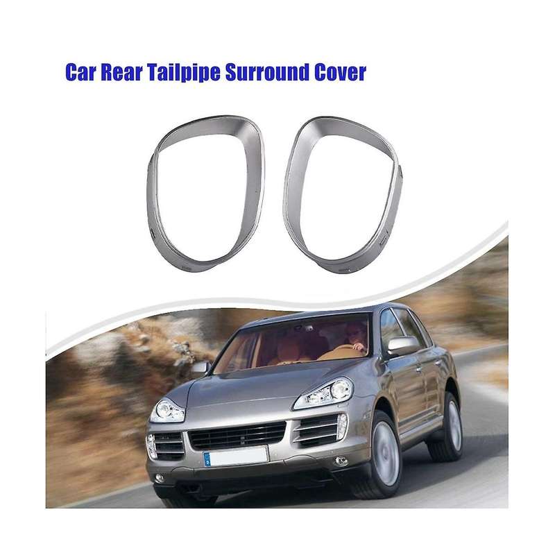 Car Left & Right Rear Tailpipe Surround Cover for 2008-2010 95550583701 95550583801