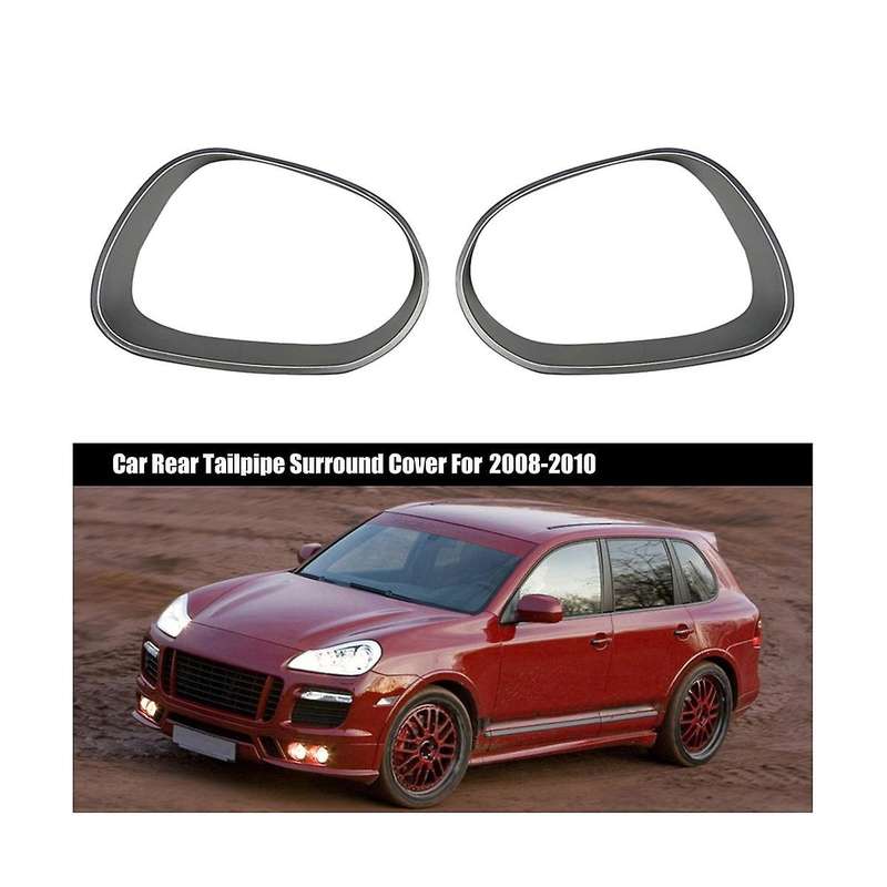 Car Left & Right Rear Tailpipe Surround Cover for 2008-2010 95550583701 95550583801