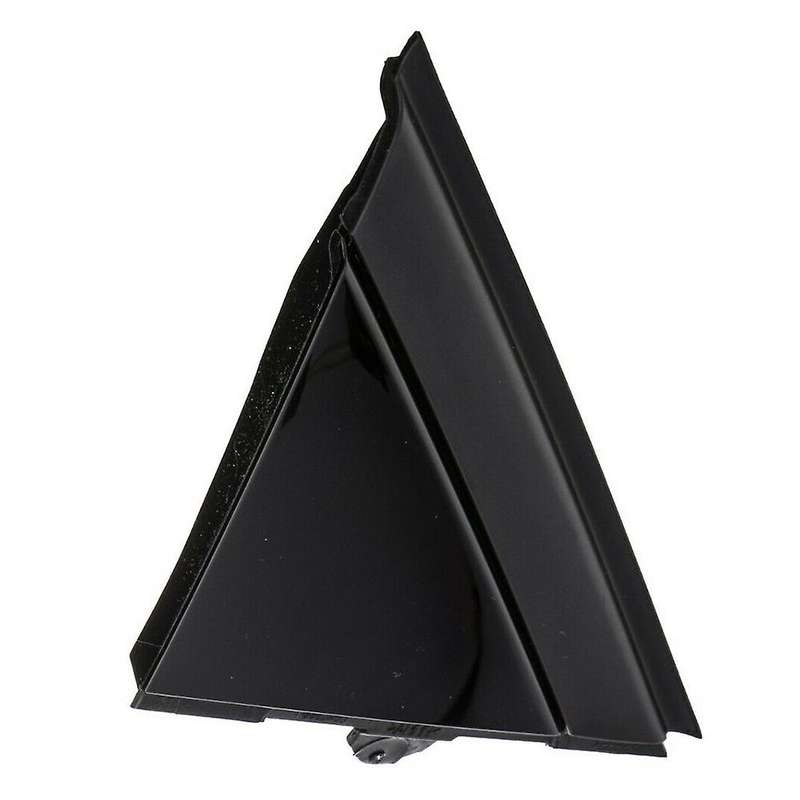 Car Left & Right Door Mirror Flag Cover Molding Triangle Cover