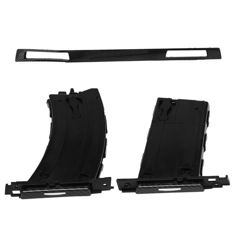 Car Left & Right Cup Holder Set with Trim Panel for E90 E91 E92 E93 2005-2012 51459173469 5145917346