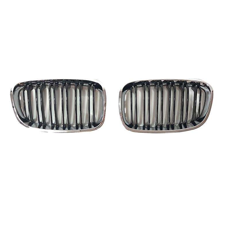 Car Left & Right Front Bumper Kidney Grille for  1-Series F20 2012-2014